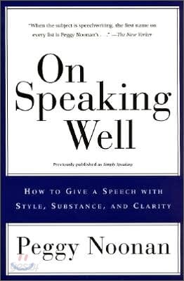 On Speaking Well