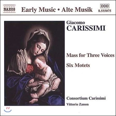 Consortium Carissimi ڸ īù: 3 ̻,   Ʈ (Giacomo Carissimi: Mass for 3 Voices, Motets 'Confitemini Domino')