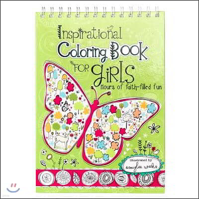 Inspirational Coloring Book for Girls: Hours of Faith-Filled Fun