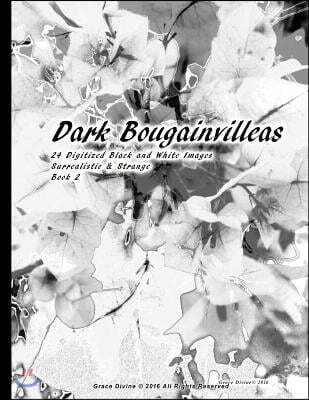 Dark Bougainvilleas 24 Digitized Black and White Images Surrealistic & Strange Book 2