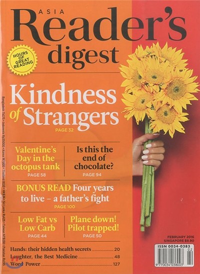 Reader's Digest Asia () : 2016 02