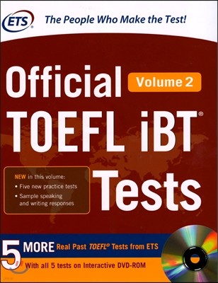 Official TOEFL iBT Tests Volume2 with DVD-ROM
