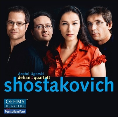 Delian Quartet Ÿںġ:   4, 6, ǾƳ ,  μ  -  ִ (Shostakovich: String Quartets, Piano Quintet, Theatrical Suites)