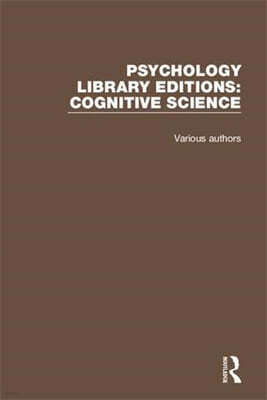 Psychology Library Editions: Cognitive Science