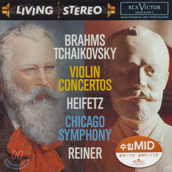 Brahms / Tchaikovsky : Violin Concerto : HeifetzReiner