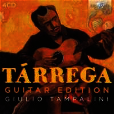 타레가 기타 에디션 (Tarrega Guitar Edition) (4CD) - Giulio Tampalini