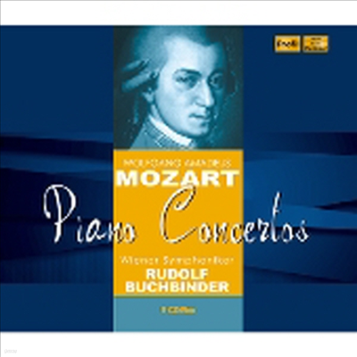 Ʈ: 21 ǾƳ ְ (Mozart: 21 Piano Concertos) (9CD Boxset) - Rudolf Buchbinder