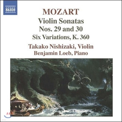 Takako Nishizaki Ʈ: ̿ø ҳŸ 6 - 29, 30,   ְ - Ÿī ϽŰ (Mozart: Violin Sonatas, Variations K.360)