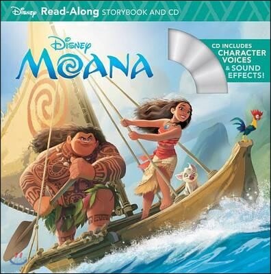 Moana Readalong Storybook & CD