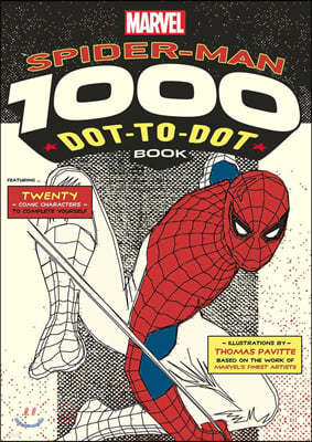 Marvel Spider-Man 1000 Dot-to-dot Book