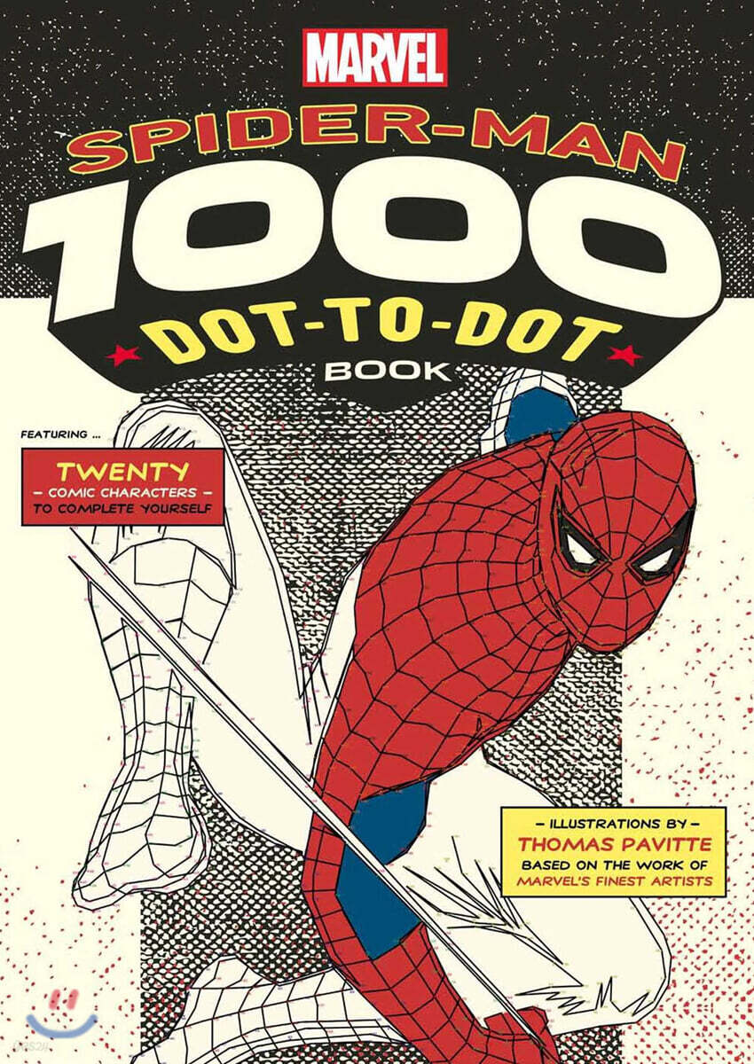 Marvel Spider-Man 1000 Dot-to-dot Book