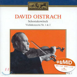 Shostakovich : Violin Concerto No.1 & No.2 : David Oistrakh