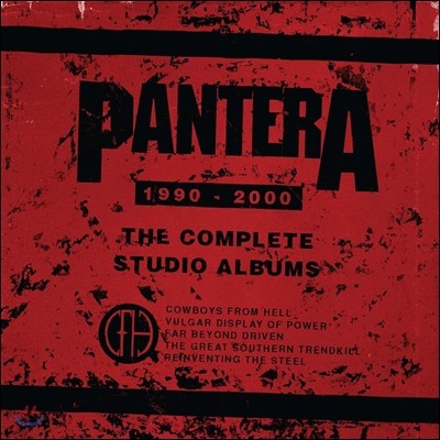 Pantera - The Complete Studio Albums 1990-2000 (Deluxe Edition)