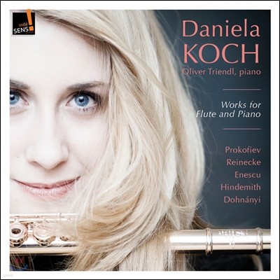 Daniela Koch ̳ / Ʈ / ǿ / ׽: ÷Ʈ ҳŸ - ٴϿ  (Prokofiev / Reinecke / Enescu / Hindemith: Works for Flute & Piano)
