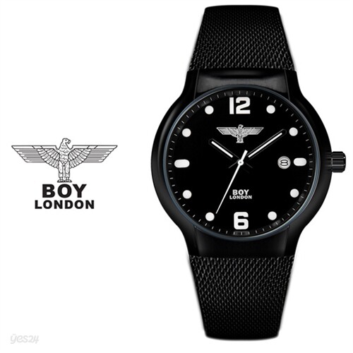 [BOY LONDON]보이런던 BLD741-BK 남성 메탈손목시계