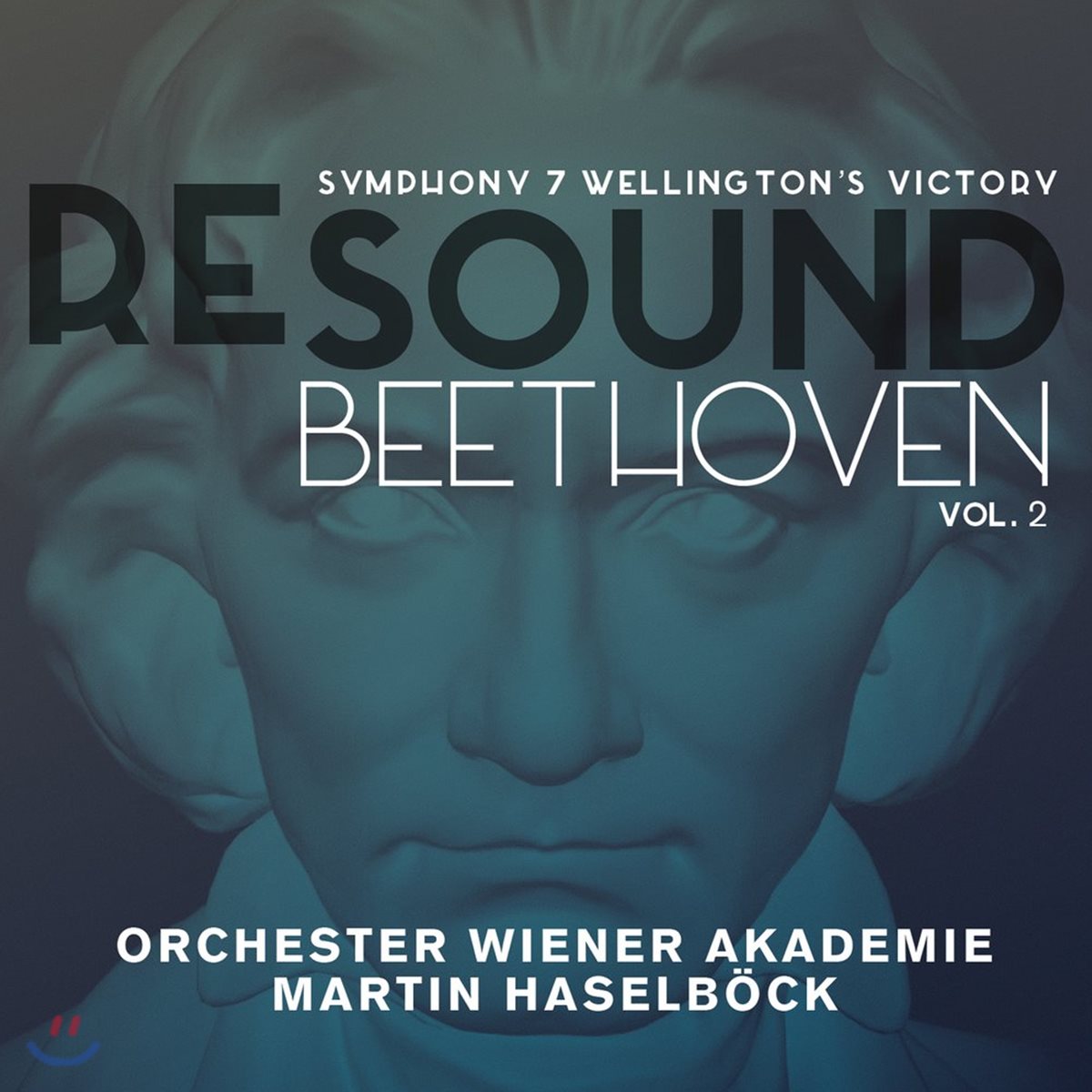 Martin Haselbock 리사운드 베토벤 2집 - 교향곡 7번, 웰링턴의 승리 (Re-Sound Beethoven Vol.2: Symphony Op.92, Wellington's Victory Op.91) 마르틴 하젤뵈크