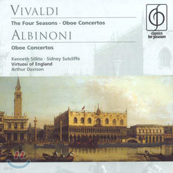 Vivaldi : The Four Seasons etc : Kenneth SillitoSidney SutcliffeArthur Davison
