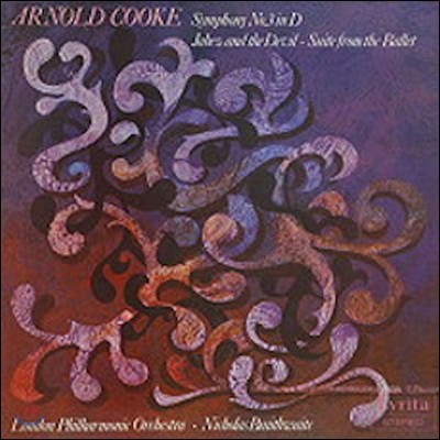 Nicholas Braithwaite, London Philharmonic Orchestra — Nicholas Braithwaite 아놀드 쿠크: 교향곡 3번, 발레 모음곡 - 니콜라스 브레이스웨이트 (Arnold Cooke: Symphony, Jabez and the Devil, Ballet Suite) 앨범 커버