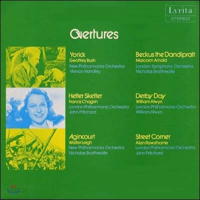 John Pritchard / Vernon Handley 윌리엄 얼윈 / 말콤 아놀드 / 앨런 로손 / 프랜시스 채그린: 서곡집 (William Alwyn / Malcolm Arnold / Francis Chagrin: Overtures)