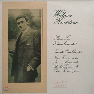 Tunnell Piano Quartet — Tunnell Piano Quartet 윌리엄 헐스톤: 피아노 삼중주, 피아노 사중주 (William Hurlstone: Trio in G, Piano Quartet Op.43) 앨범 커버