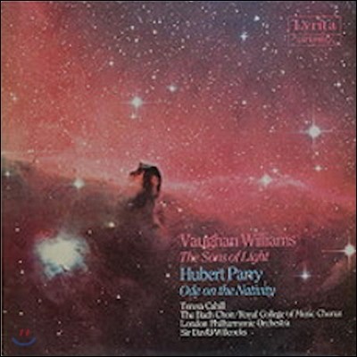 David Willcocks Ʈ и: ź  /   :  Ƶ (Hubert Parry: Ode on the Nativity / Vaughan Williams: The Sons of Light)