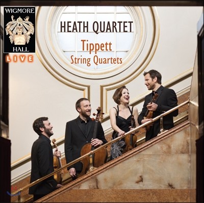 Heath Quartet Ƽ:    (Michael Tippett: String Quartets Nos. 1 - 5)