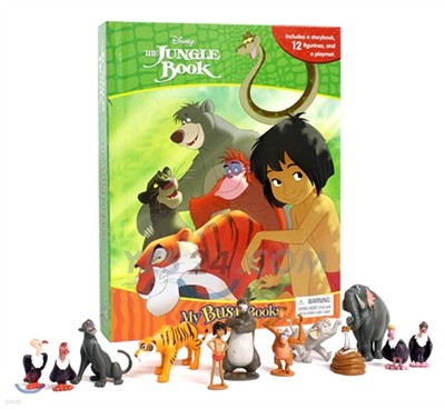 Jungle Book Busy Book 디즈니 정글북 비지북 피규어 책