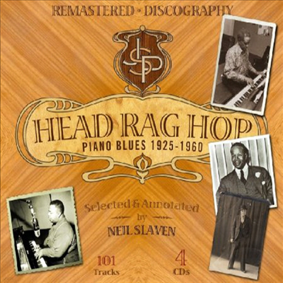 Various Artists - Head Rag Hop-Piano Blues 1925-1960 (4CD)