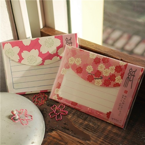 Cherry Blossom Letter Set