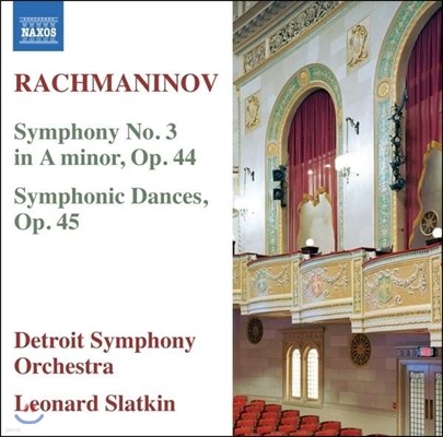 Leonard Slatkin 帶ϳ:  3,   (Rachmaninov: Symphony Op.44, Symphonic Dances Op.45) ʵ ƮŲ
