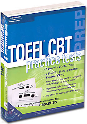 Peterson's TOEFL CBT Practice Tests (Book + Tape)