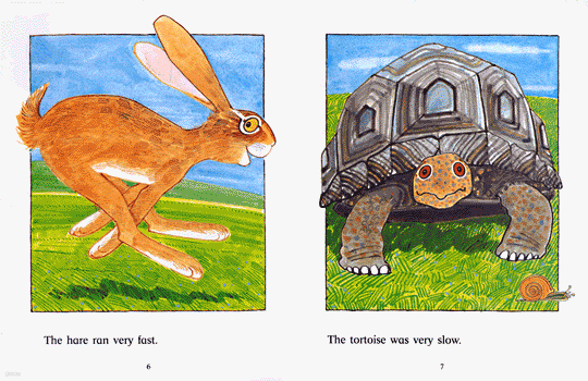 (Traditional Tales) The Tortoise and the Hare : beginner / intermediate