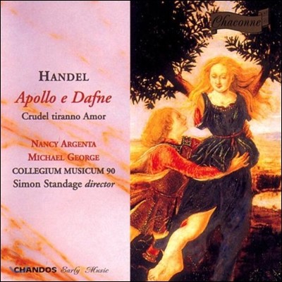 Nancy Argenta / Michael George : ĭŸŸ 'ο ' (Handel: Cantatas 'Apollo e Dafne', 'Crudel Tiranno Amor')