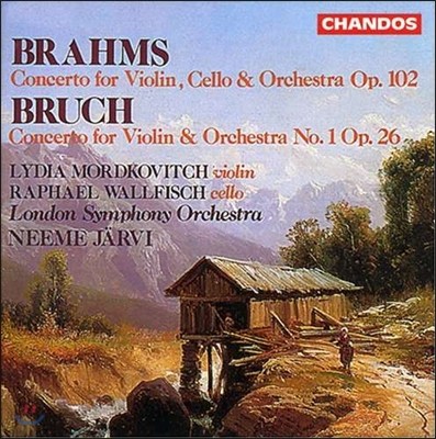 Neeme Jarvi 브람스: 이중 협주곡 / 브루흐: 바이올린 협주곡 1번 (Brahms: Double Concerto Op.102 / Bruch: Violin Concerto Op.26) 예르비, 모르드코비치, 발피쉬
