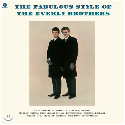 The Everly Brothers — The Fabulous Style of 앨범 커버