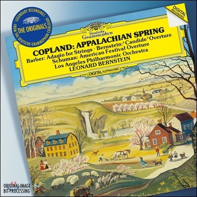 Leonard Bernstein 코플랜드: 아팔라치아의 봄 / 바버: 현을 위한 아다지오 / 레너드 번스타인: 캔디드 서곡 (Copland: Appalachian Spring / Barber: Adagio / Bernnstein: Candide)