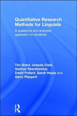 Quantitative Research Methods for Linguists