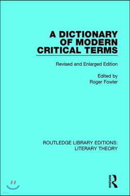 Dictionary of Modern Critical Terms