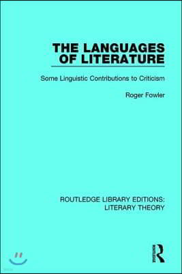 Languages of Literature