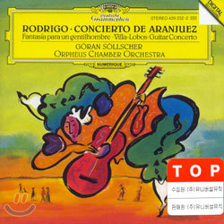 Rodrigo & Villa-Lobos : Guitar Concertos : SollscherOrpheus Chamber Orchestra