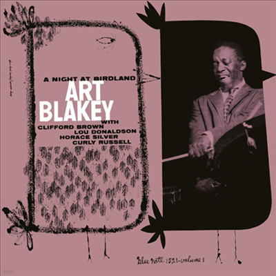 Art Blakey — A Night At Birdland Vol. 1 (Remastered)(Limited Edition)(Back To Blue Series)(MP3 Voucher) 앨범 커버
