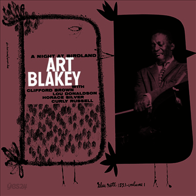 Art Blakey - A Night At Birdland Vol. 1 (Remastered)(Limited Edition)(180g Audiophile Vinyl LP)(Back To Blue Series)(MP3 Voucher)