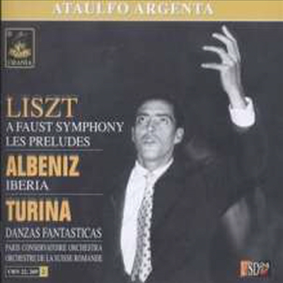 리스트: 파우스트 교향곡, 전주곡, 알베니스: 이베리아 (Liszt: A Faust-Symphonie, Les Preludes, Albeniz: Iberia) (2CD) - Ataulfo Argenta
