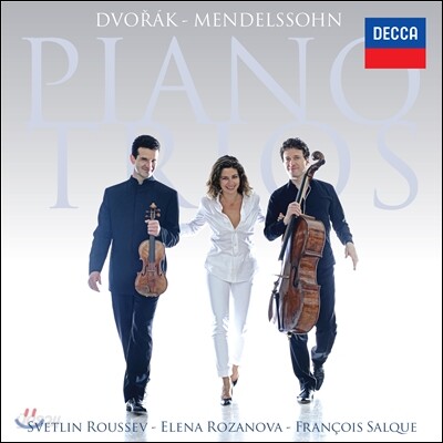 Svetlin Roussev / Elena Rozanova / Francois Salque 드보르작: 피아노 삼중주 4번 / 멘델스존: 피아노 삼중주 1번 (Dvorak / Mendelssohn: Piano Trios Op.90, Op.49) 스베틀린 루세브, 프랑수아 살퀘, 엘레나 로