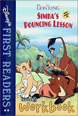 Disney's First Readers Level 2 Workbook : Simba's Pouncing Lesson - THE LION KING