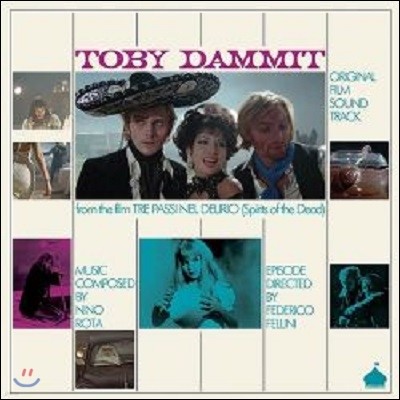 Nino Rota, Federico Fellini — Toby Dammit (토비 대밋) OST (Music by Nino Rota) (Original Film Soundtrack) 앨범 커버