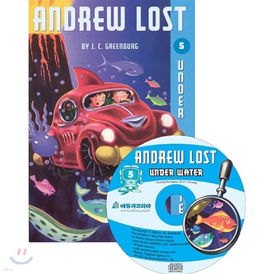 Andrew Lost #5 : Under Water (Book+CD)
