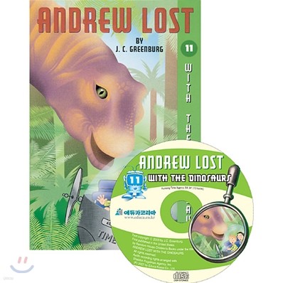 Andrew Lost #11 : With the Dinosaurs (Book+CD)