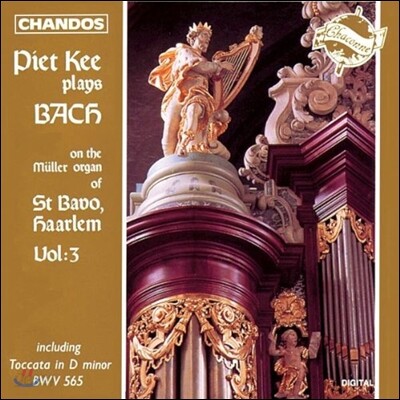 Piet Kee 바흐: 오르간 작품집 3권 - 8개의 짧은 프렐류드와 푸가, 토카타 D단조 (Plays Bach Vol.3 - Toccata BWV565, Eight Short Preludes & Fugues) 피에트 키