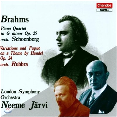 Neeme Jarvi : 麣ũ    - ǾƳ ,    ְ Ǫ (Brahms: Piano Quartet, Handel Variations & Fugue Op.24)